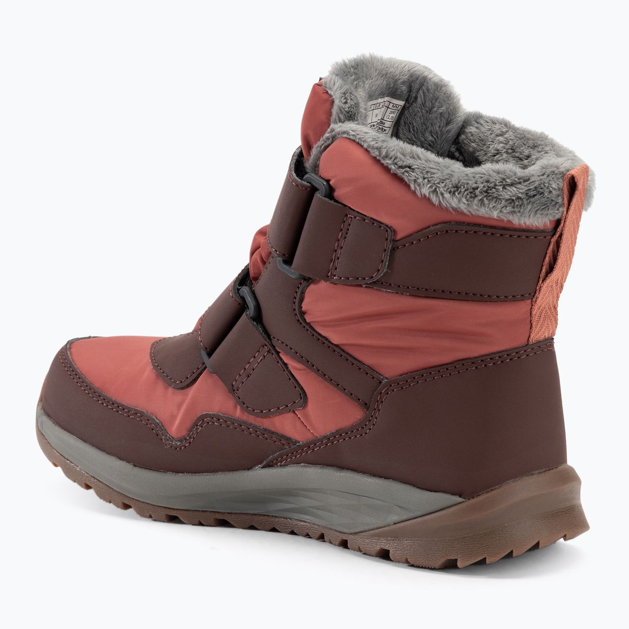 Încălțăminte pentru copii  Jack Wolfskin Polar Bear-B Texapore Mid Vc dark mahogany 3